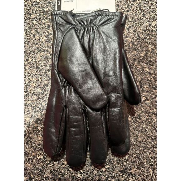 MANZELLA Insulated Leather Glove DRLU-10 Genuine Leather 3M Insulation 40g New - Picture 8 of 10